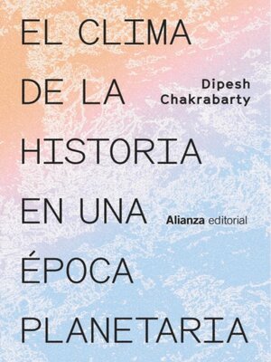 cover image of El clima de la historia en una época planetaria